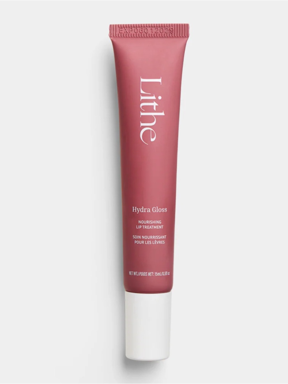 LITHE BEAUTY Hydra Lip Gloss in Plush 15ml BRAND NEW/SEALED